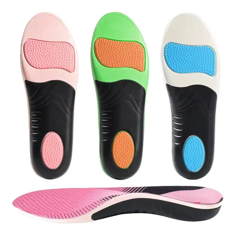Comfortable shock-absorbing thick flat foot orthopedic insert plantar fasciitis arch support shoe insoles